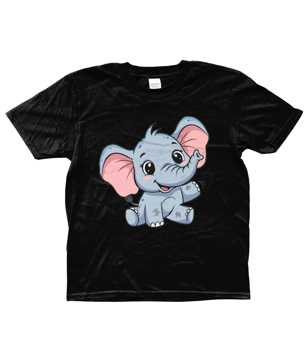 Elephant Kids Shirt, Front Side