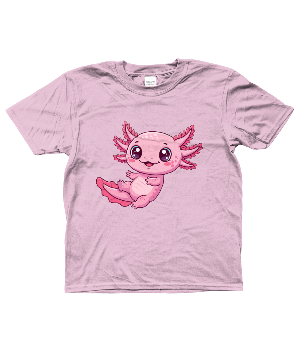 Axolotl Kids Shirt, Front Side