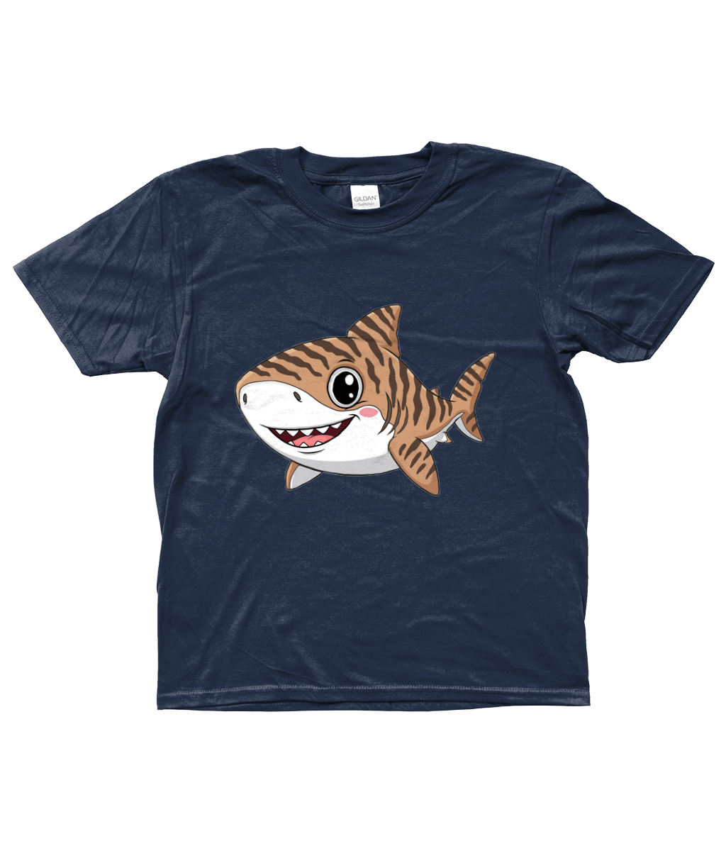 Cute Shark Kid Shirt, Front Side