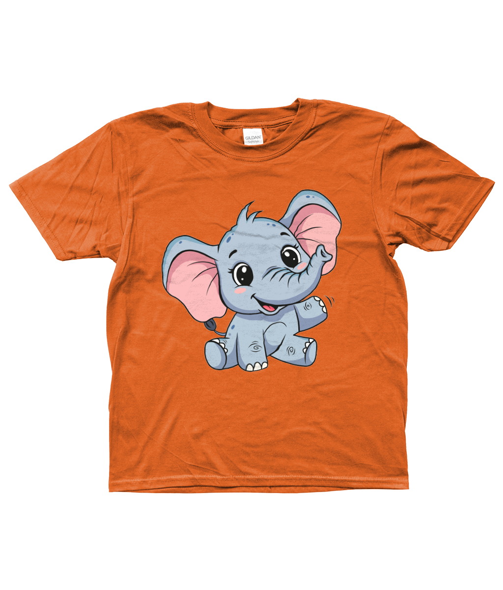 Elephant Kids Shirt, Front Side