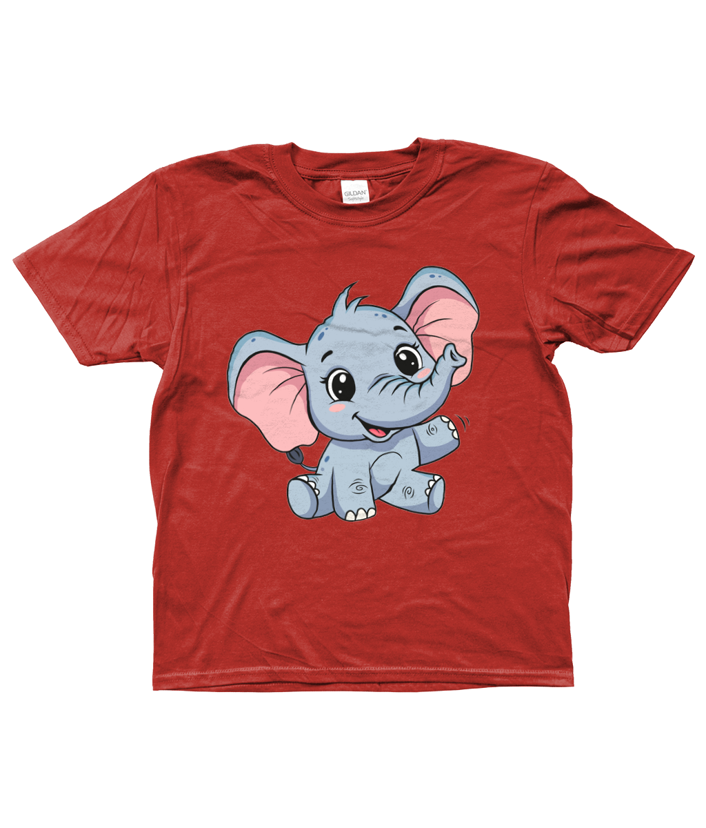 Elephant Kids Shirt, Front Side