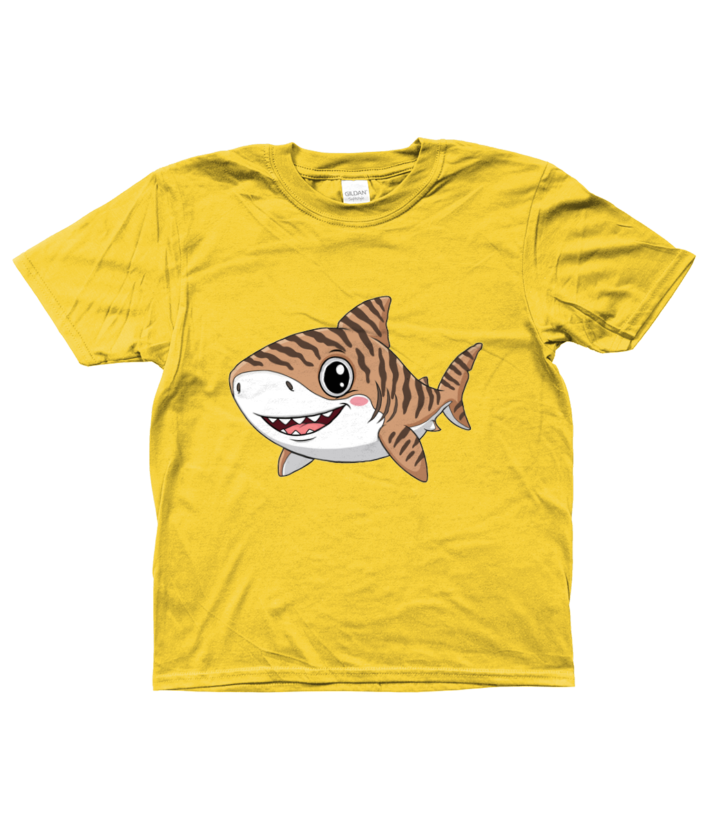 Cute Shark Kid Shirt, Front Side