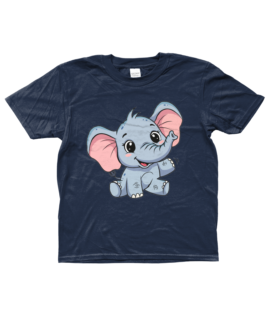 Elephant Kids Shirt, Front Side