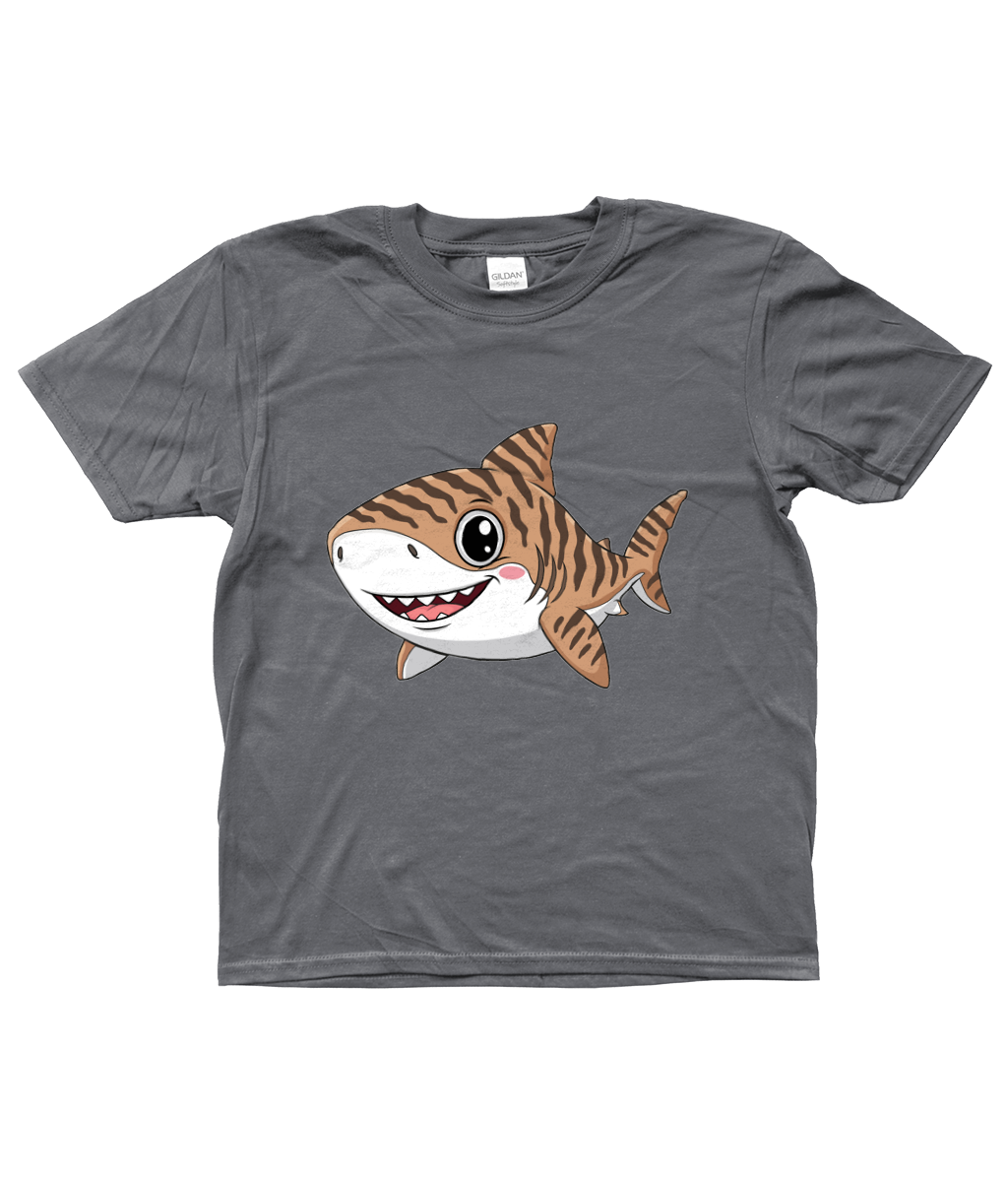 Cute Shark Kid Shirt, Front Side