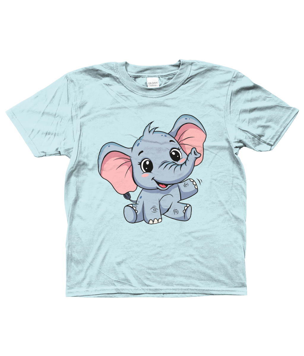 Elephant Kids Shirt, Front Side