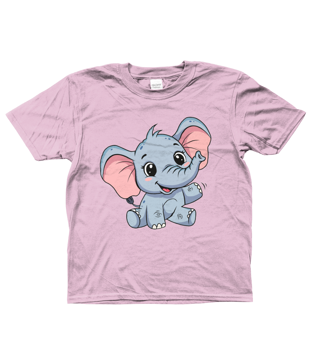 Elephant Kids Shirt, Front Side