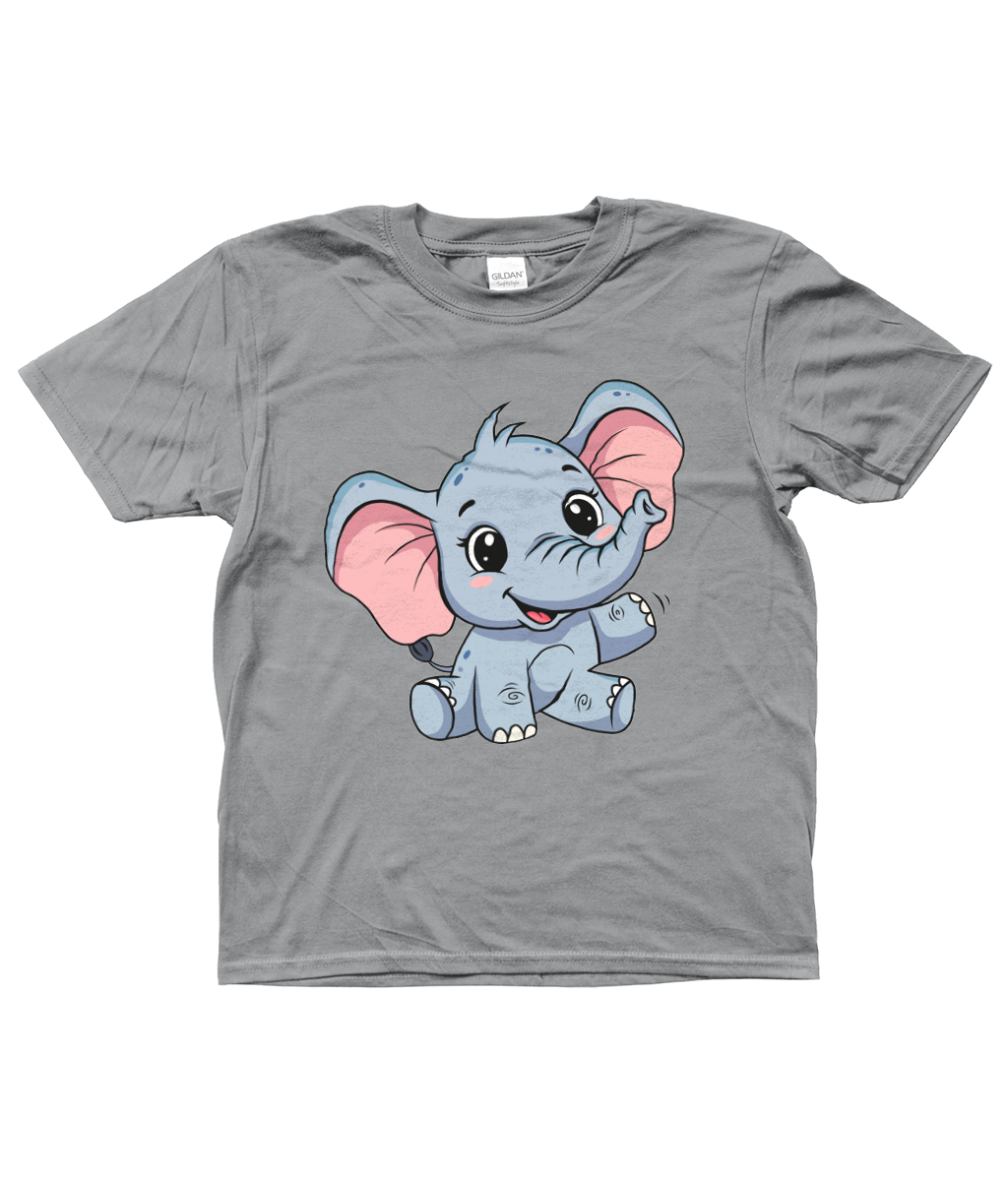 Elephant Kids Shirt, Front Side