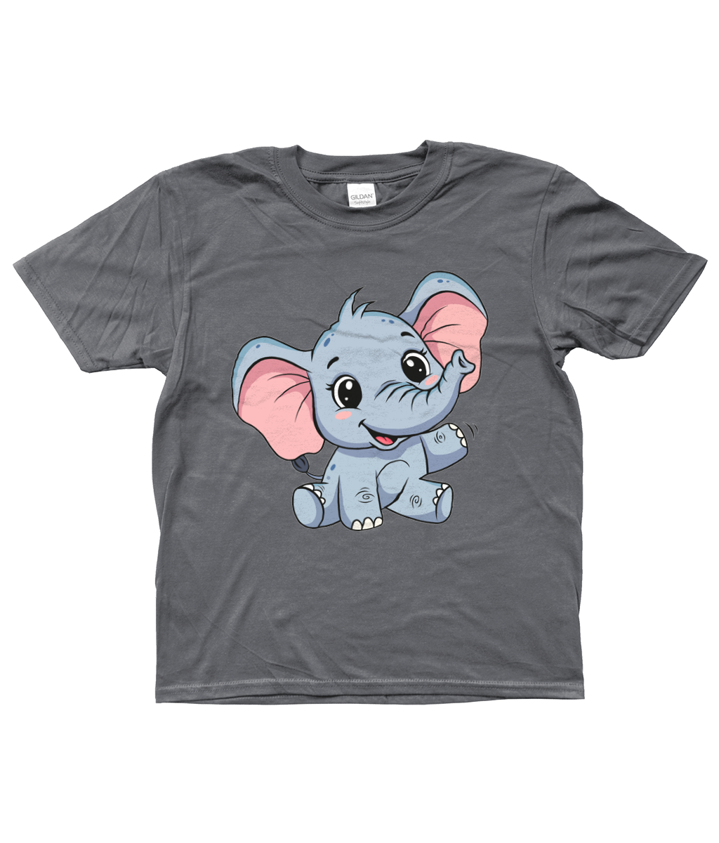 Elephant Kids Shirt, Front Side