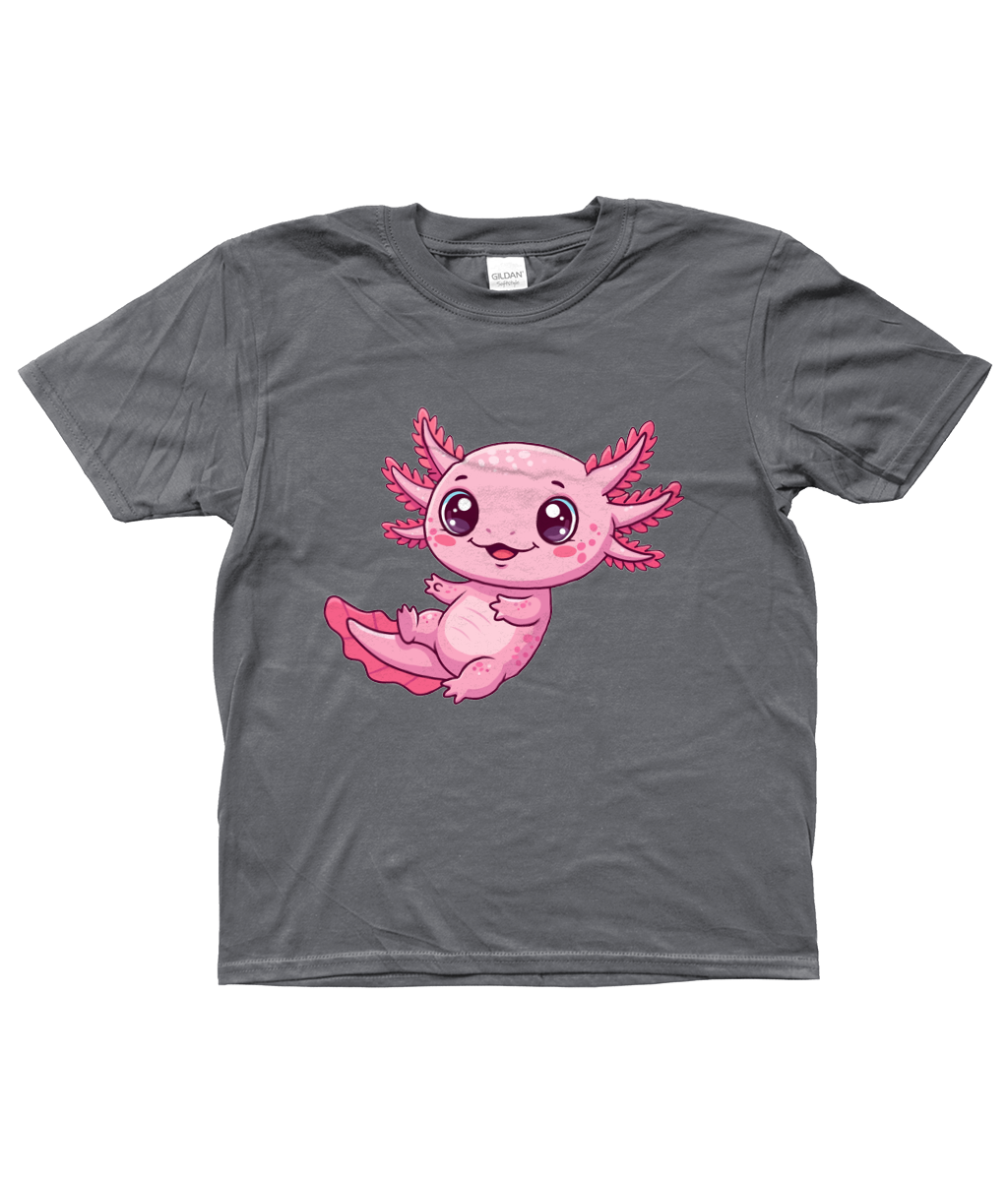 Axolotl Kids Shirt, Front Side
