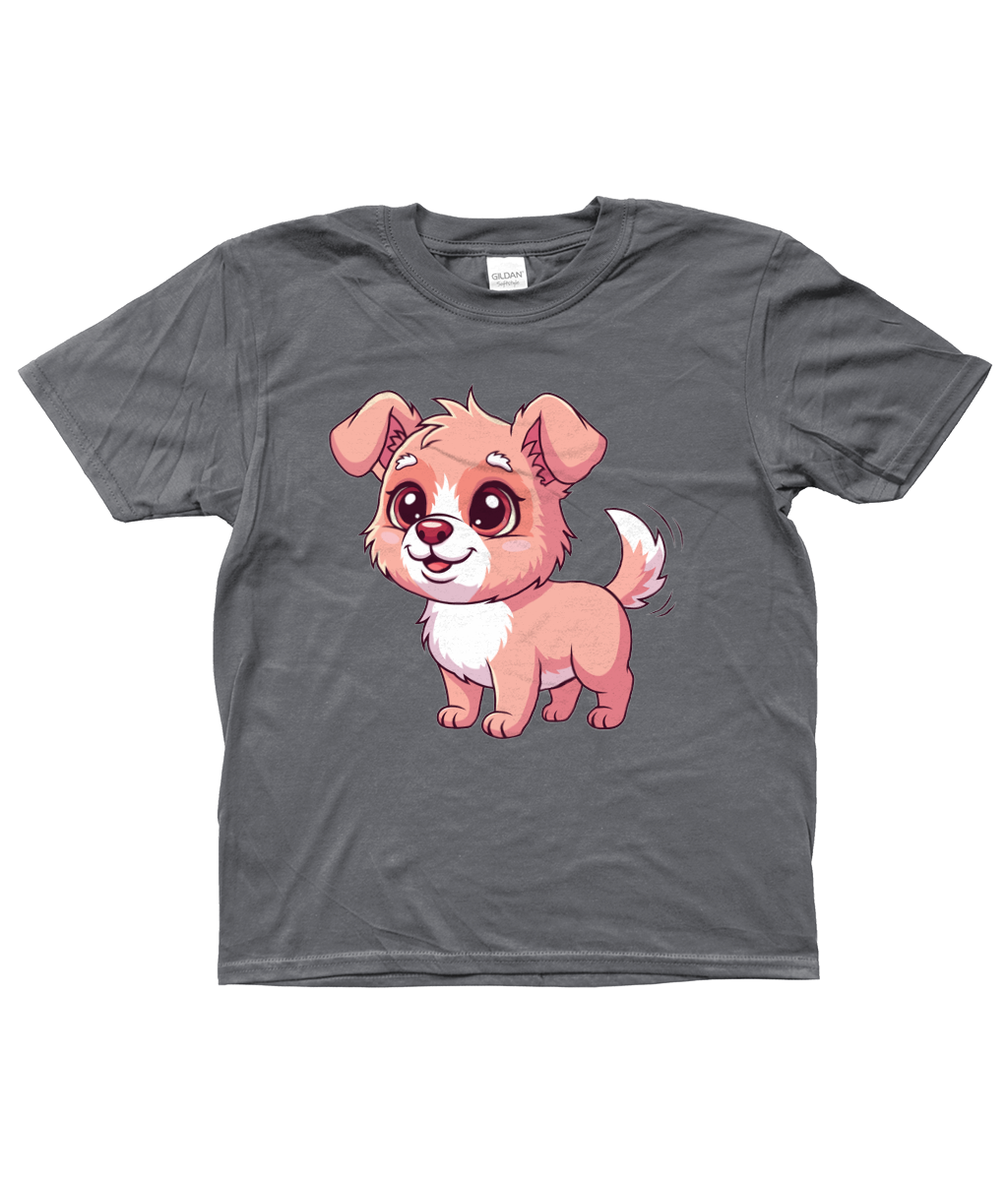 Cute Dog Kid Shirt, Front Side