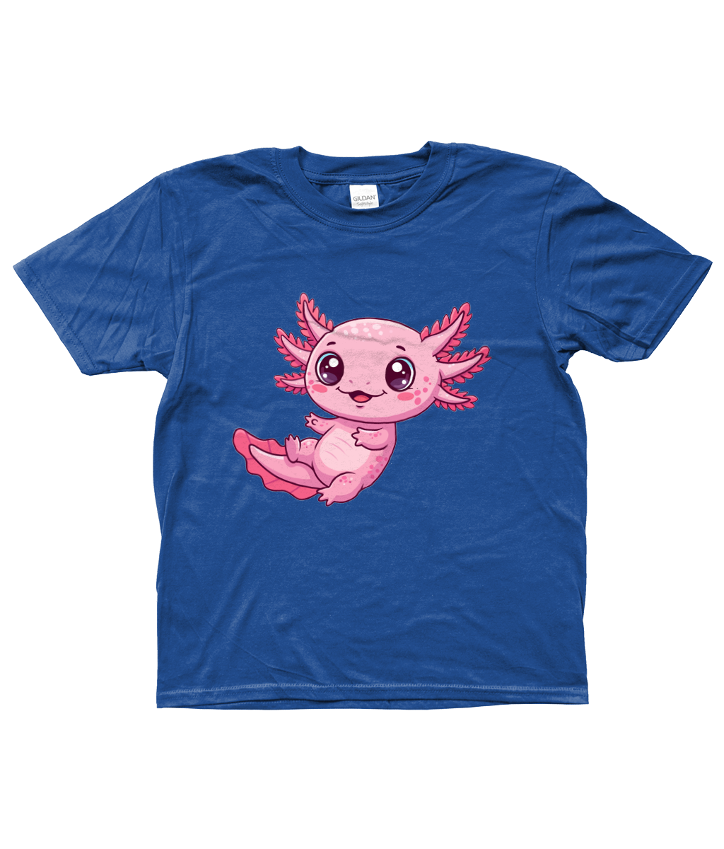 Axolotl Kids Shirt, Front Side