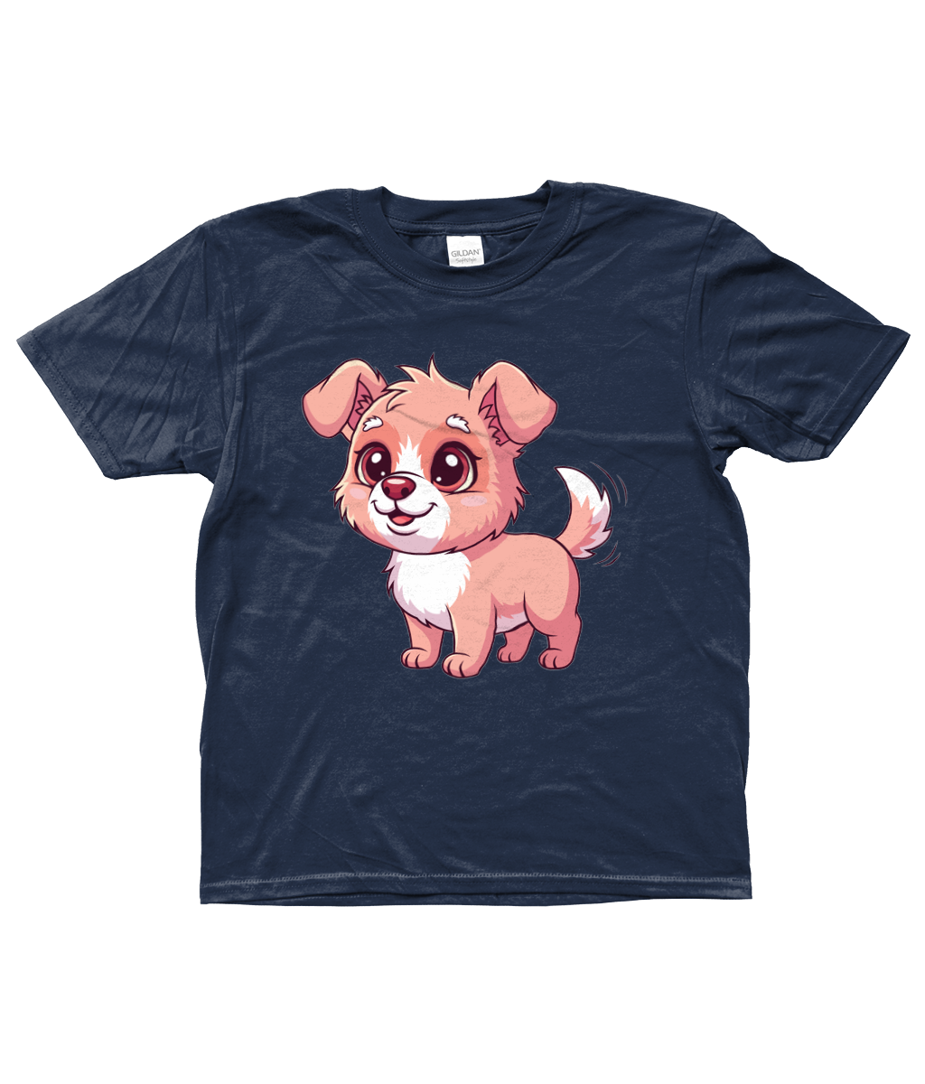 Cute Dog Kid Shirt, Front Side