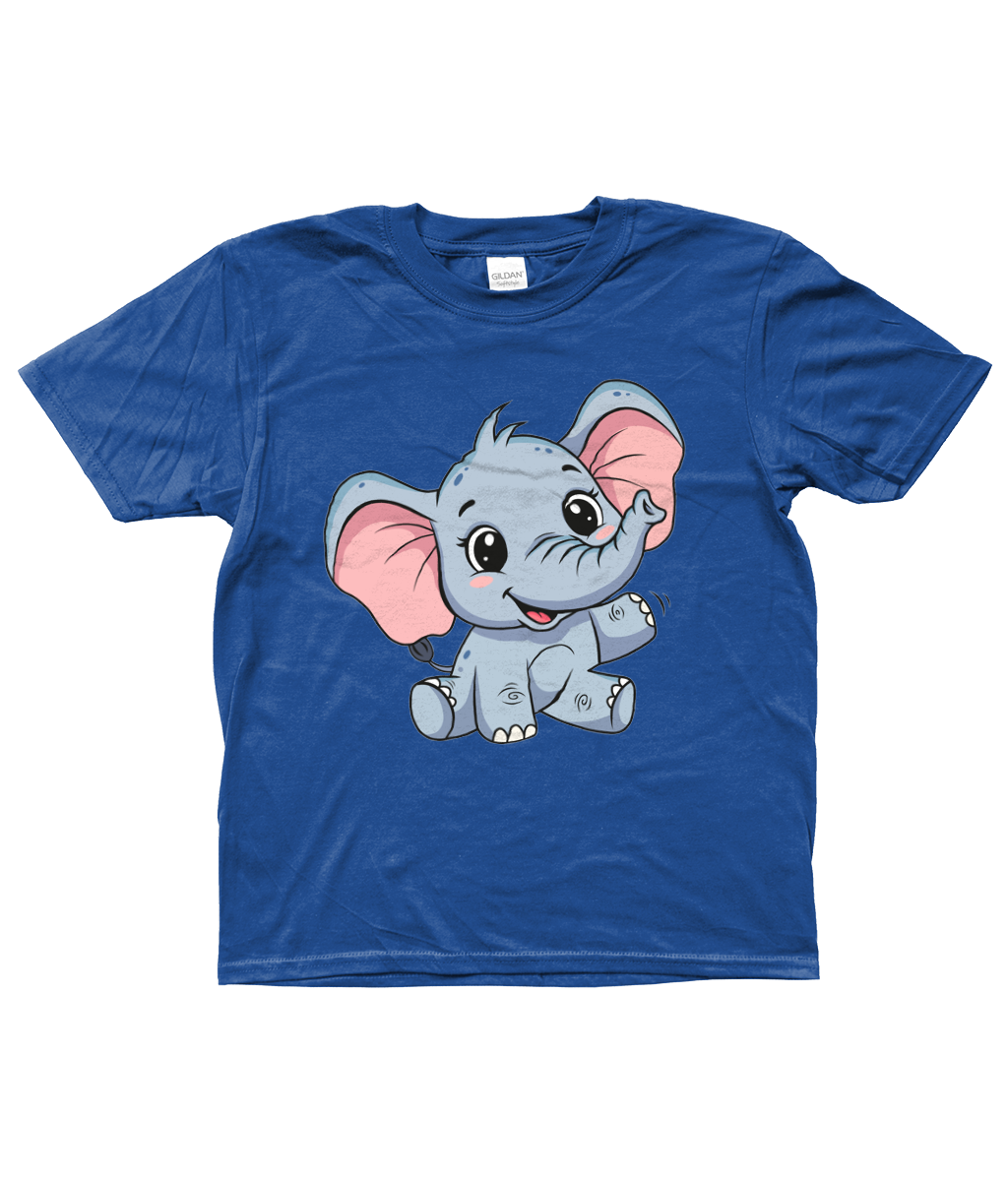 Elephant Kids Shirt, Front Side