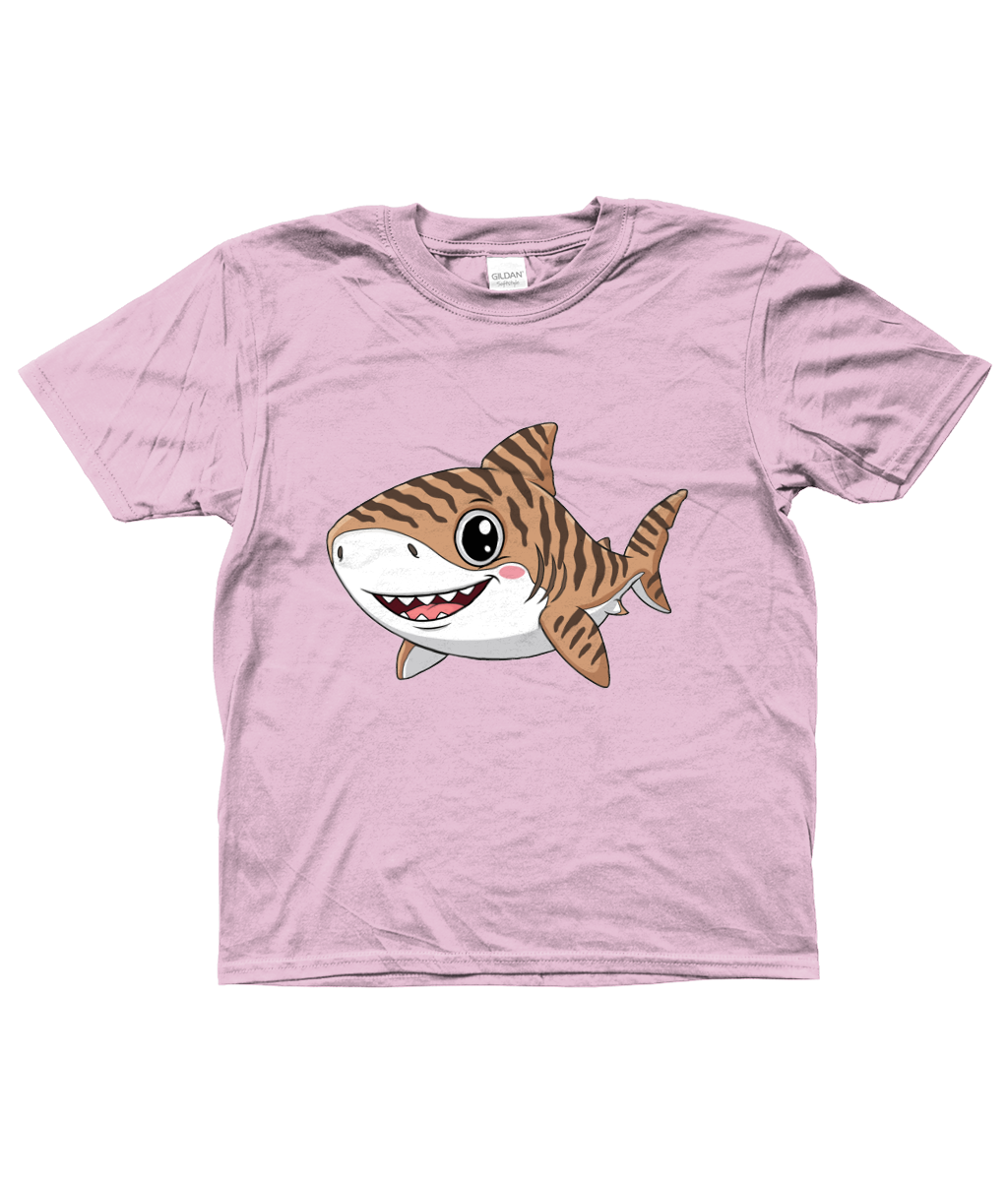 Cute Shark Kid Shirt, Front Side