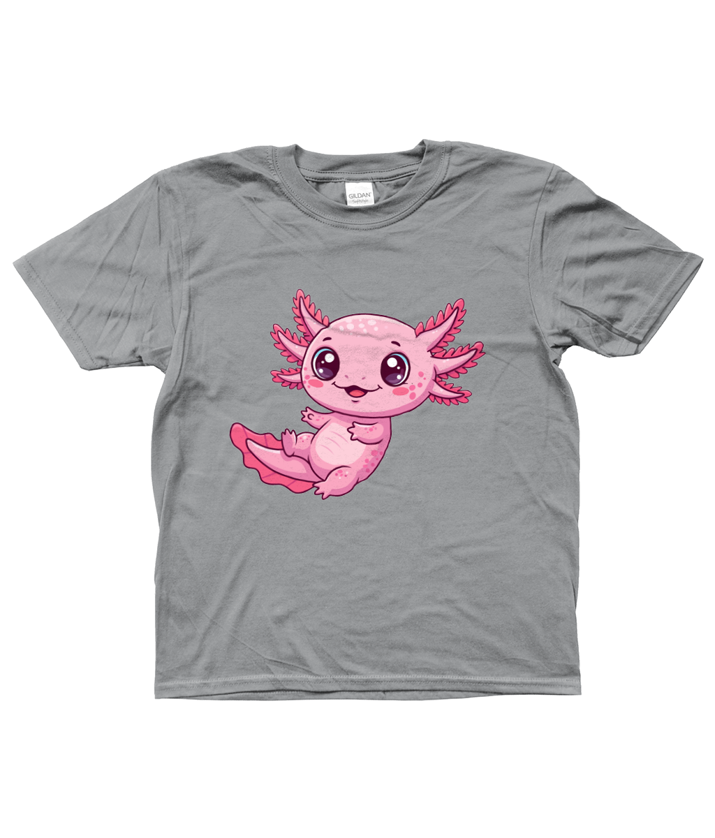 Axolotl Kids Shirt, Front Side