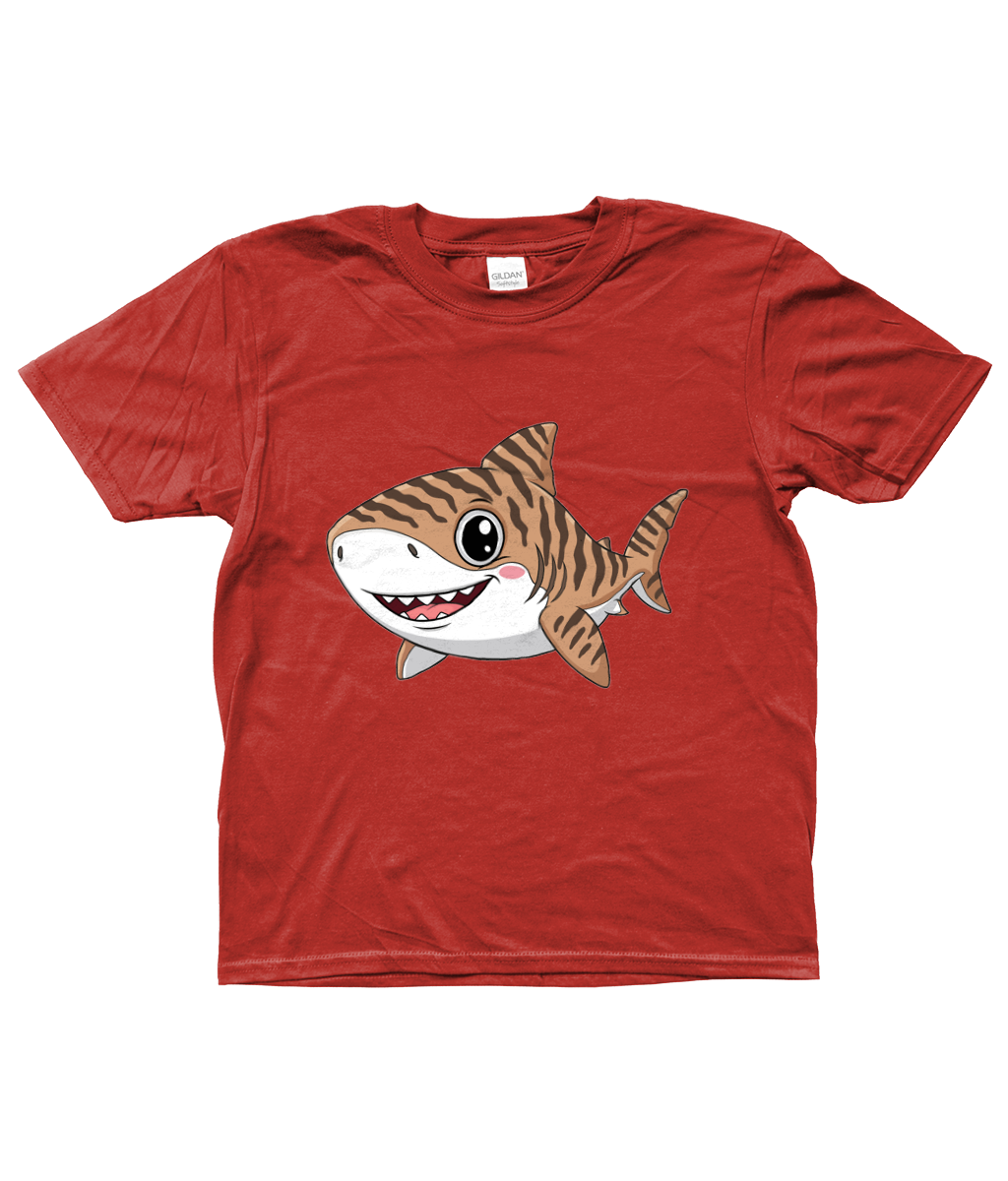 Cute Shark Kid Shirt, Front Side