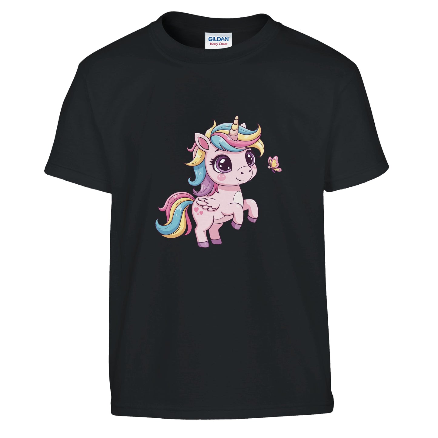 Cute Unicorn Kids Shirt, Front Side