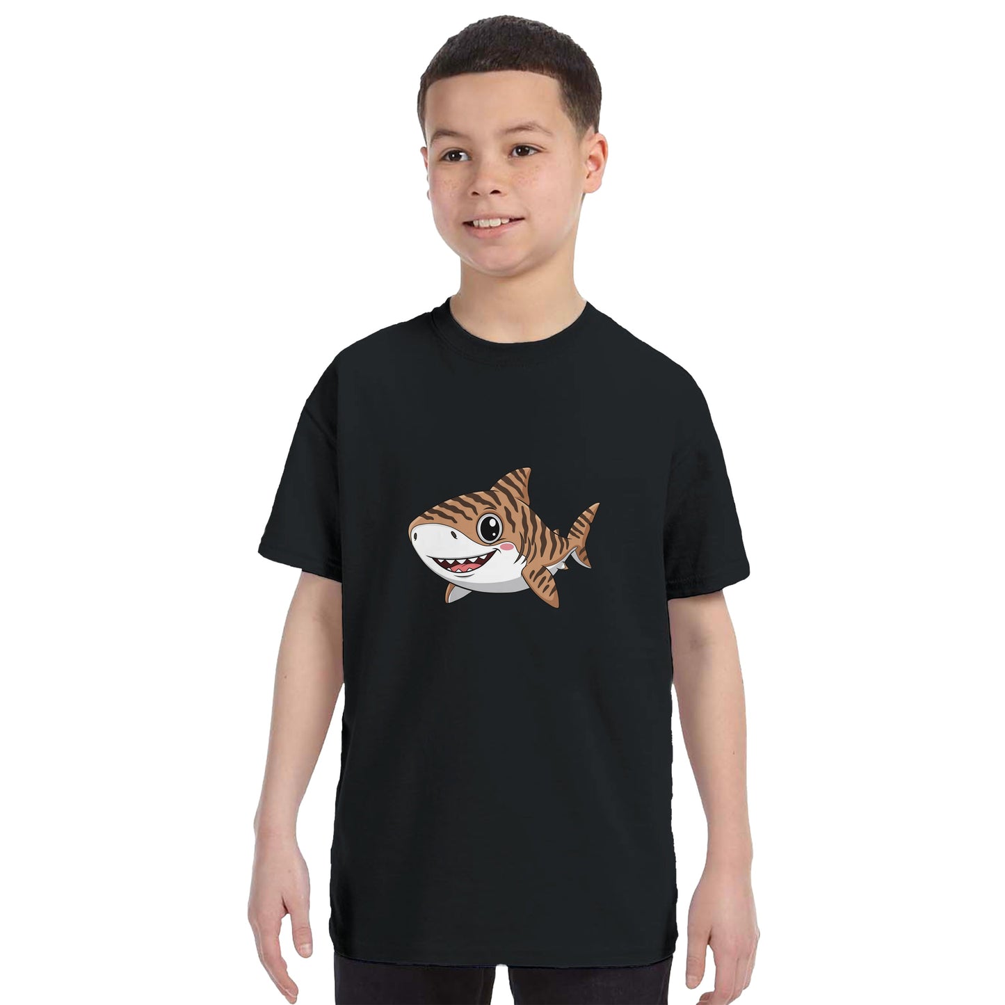 Cute Shark Kid Shirt, Front Side