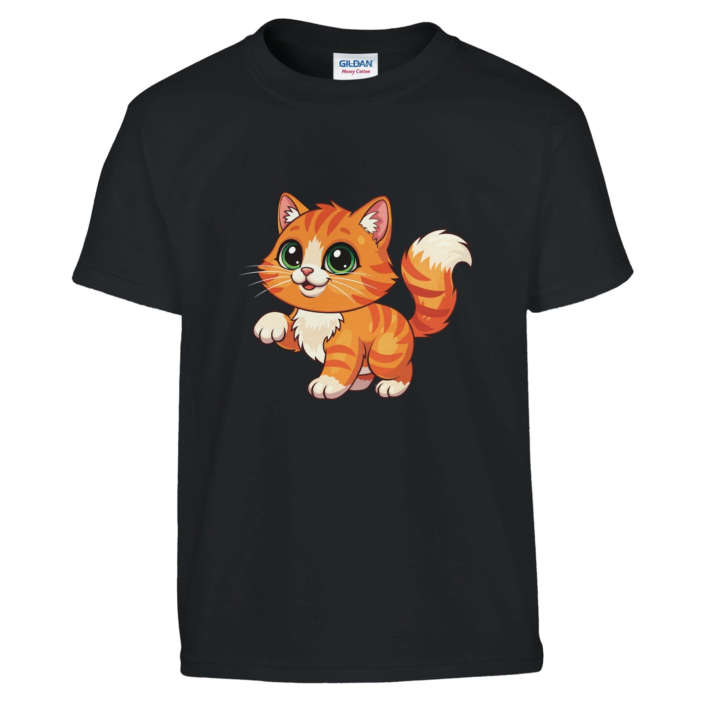 Cute Cat Boys or Girls shirt, Front