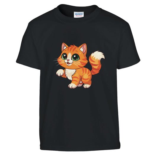 Cute Cat Boys or Girls shirt, Front