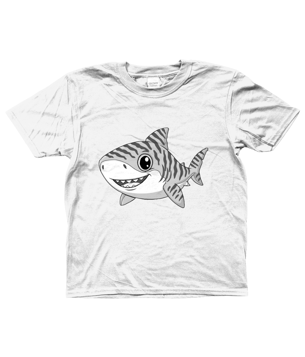 Cute Shark Kid Shirt, Front Side