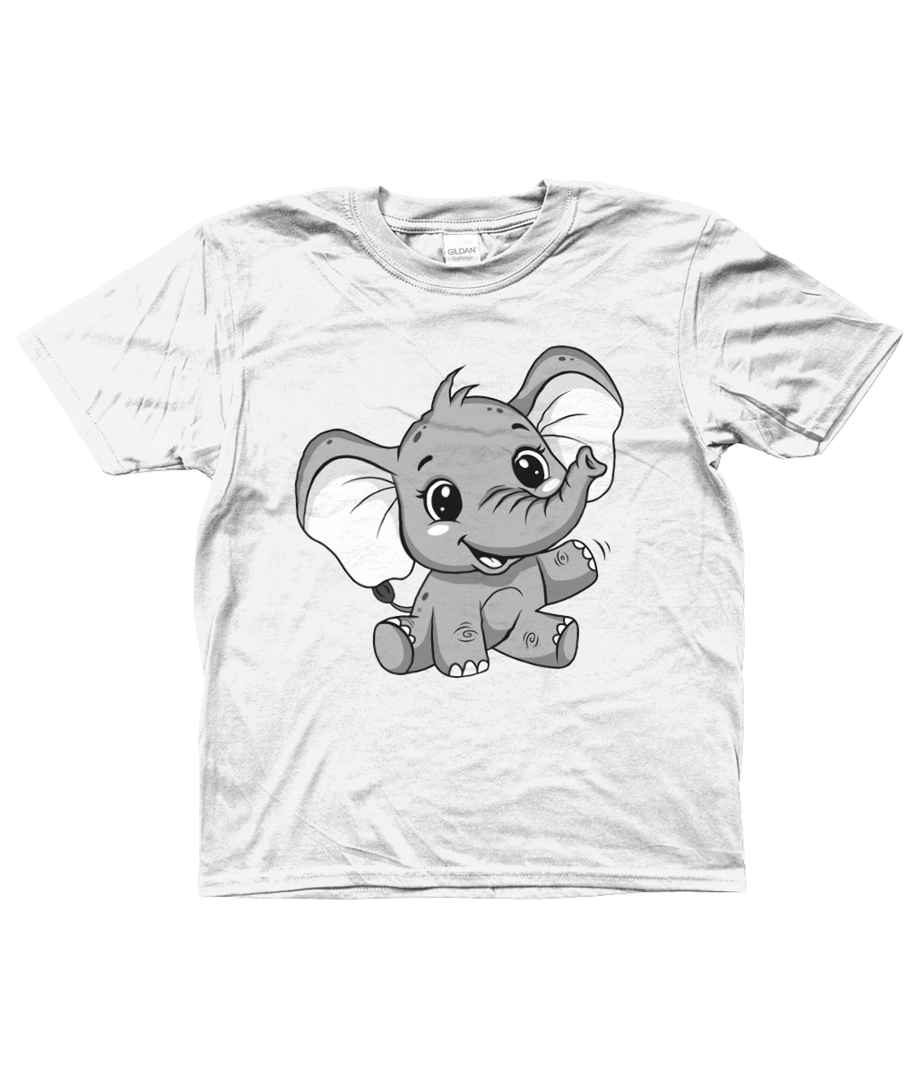 Elephant Kids Shirt, Front Side