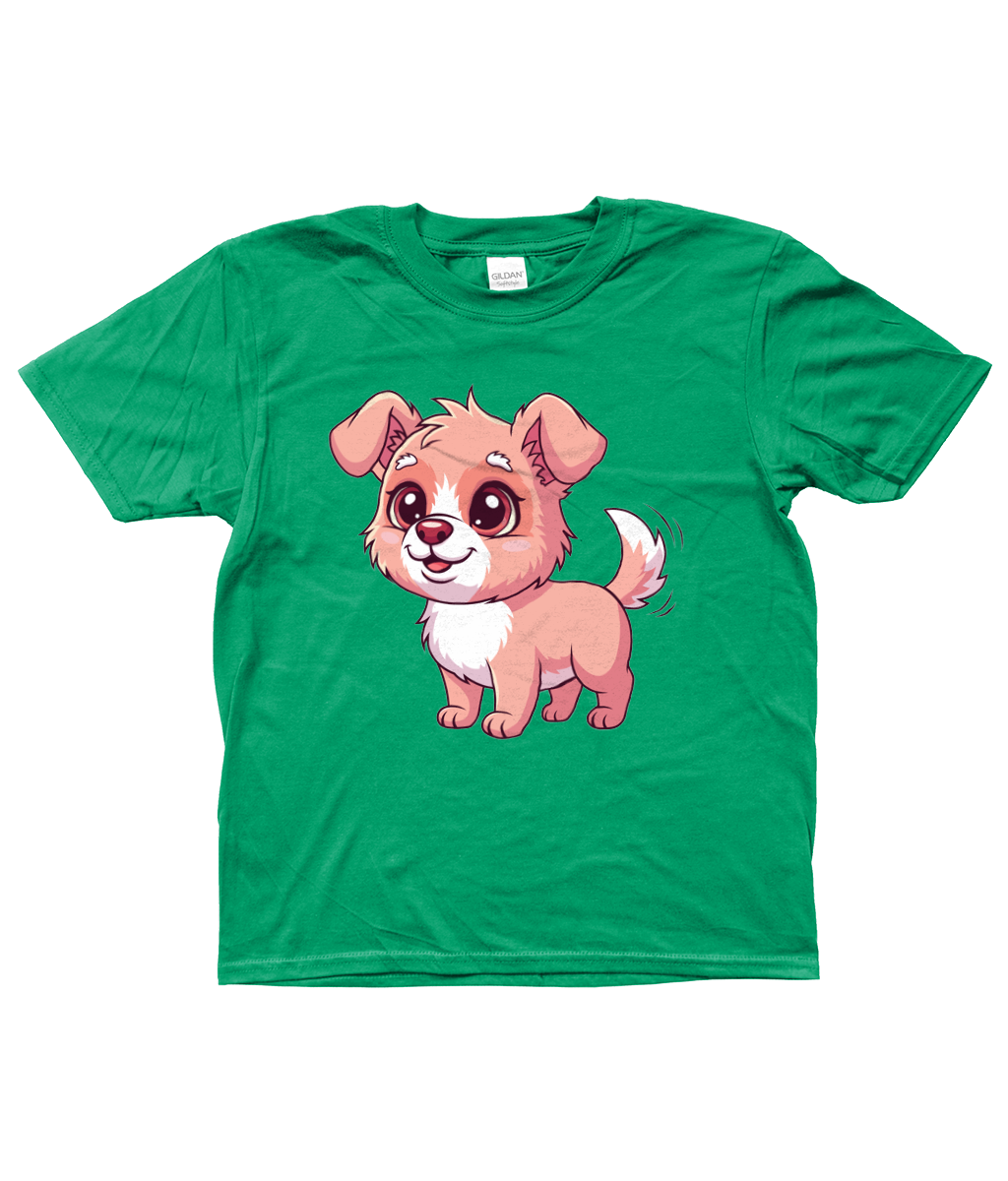 Cute Dog Kid Shirt, Front Side