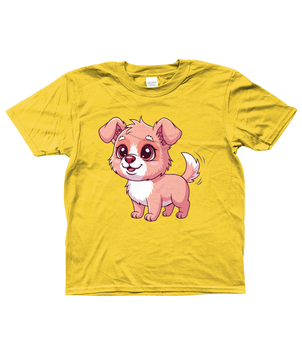 Cute Dog Kid Shirt, Front Side