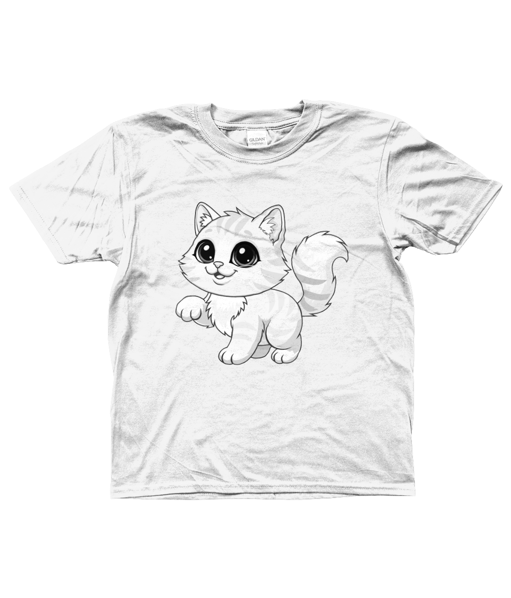 Cat Kids Shirt, Front Side