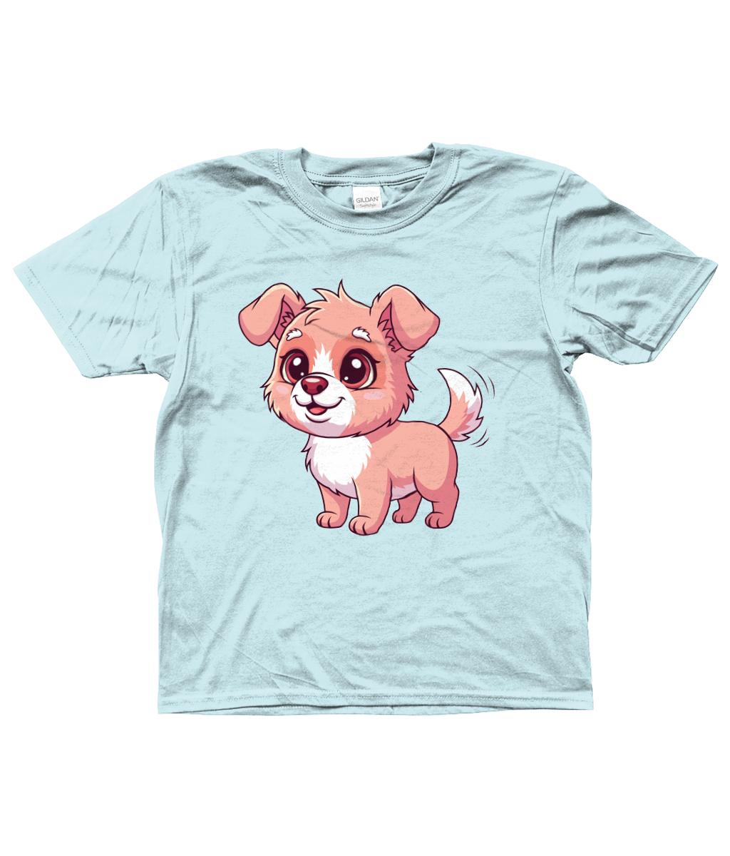 Cute Dog Kid Shirt, Front Side