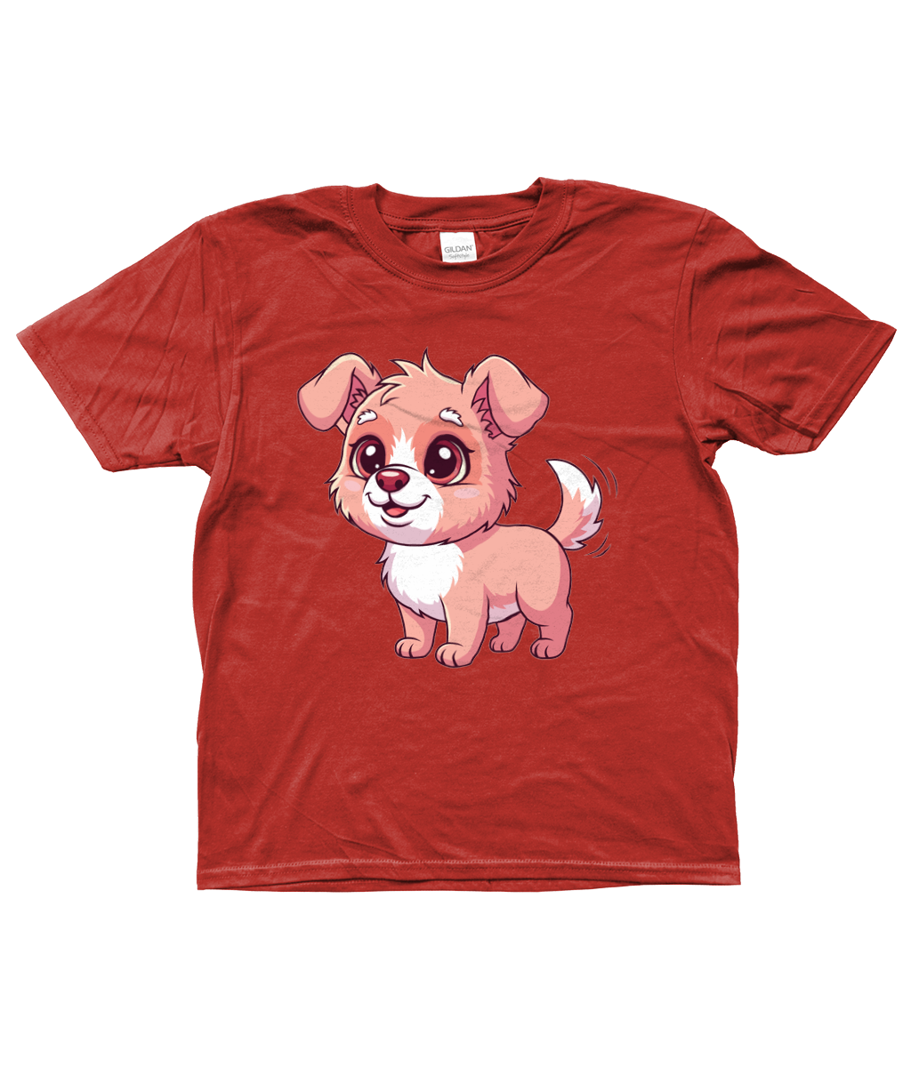 Cute Dog Kid Shirt, Front Side