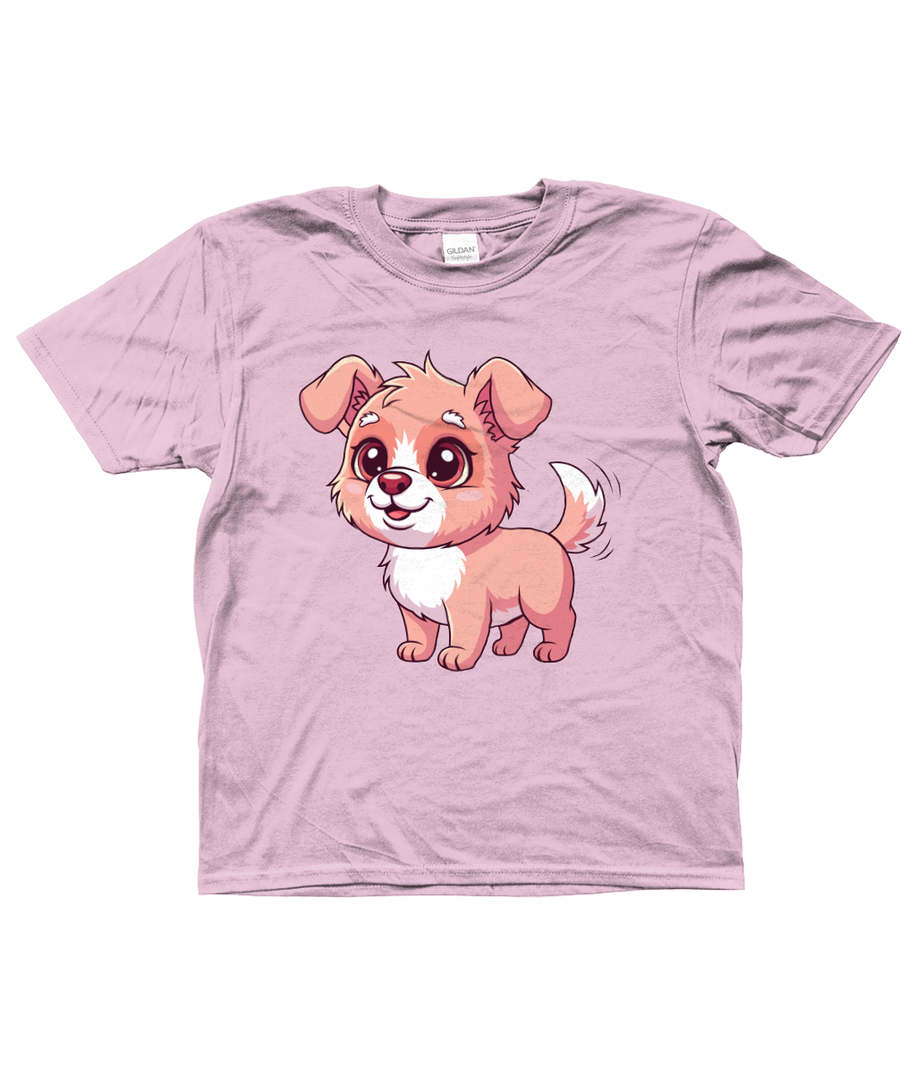 Cute Dog Kid Shirt, Front Side