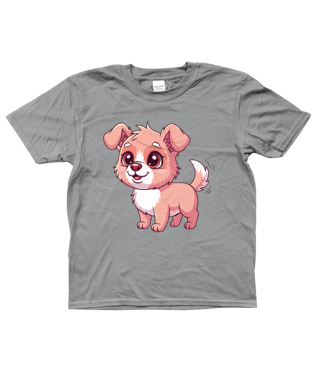 Cute Dog Kid Shirt, Front Side