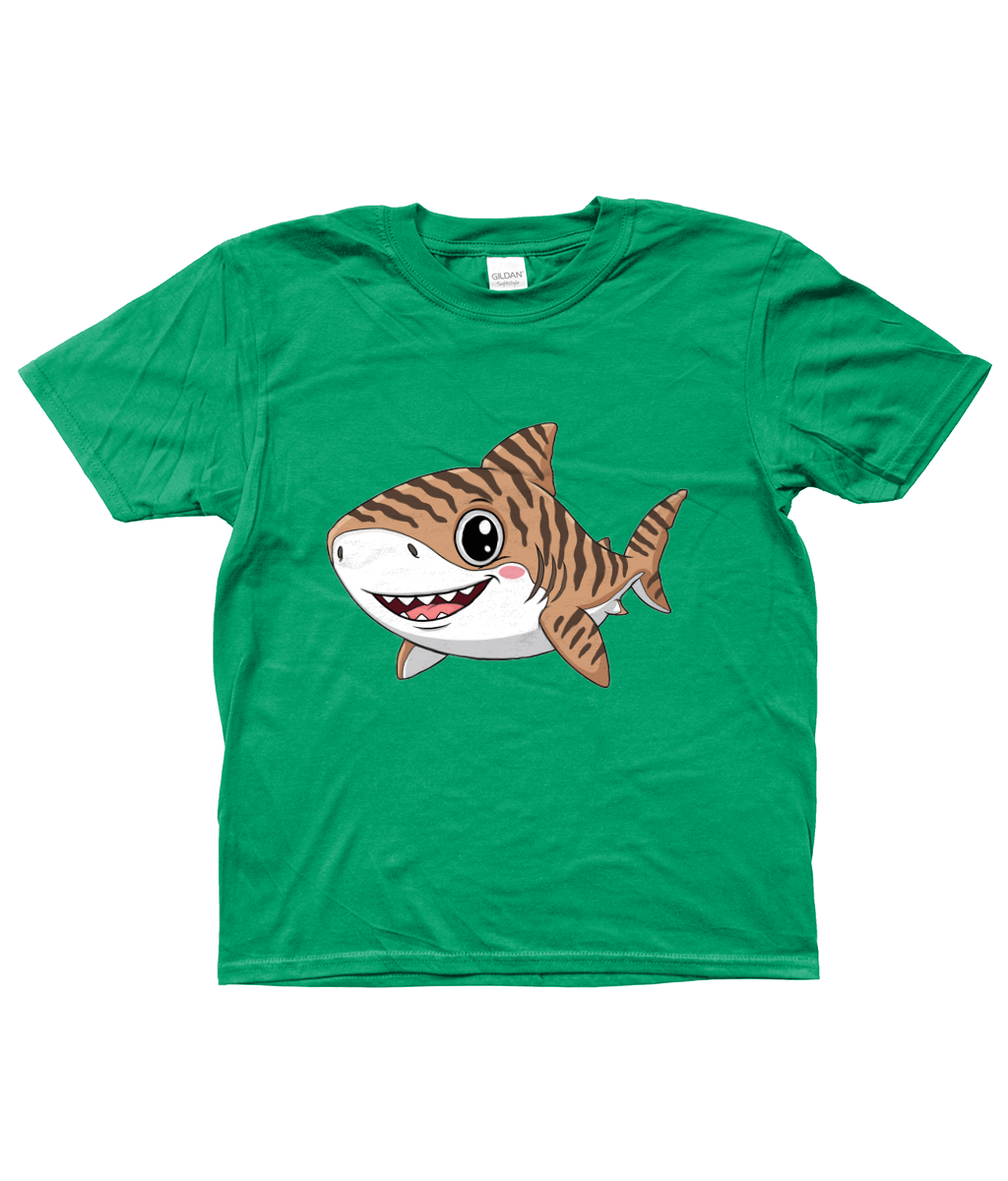 Cute Shark Kid Shirt, Front Side