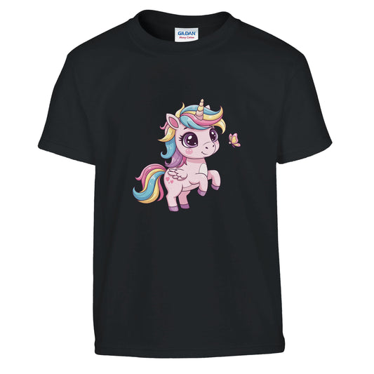Cute Unicorn Kids Shirt, Front Side